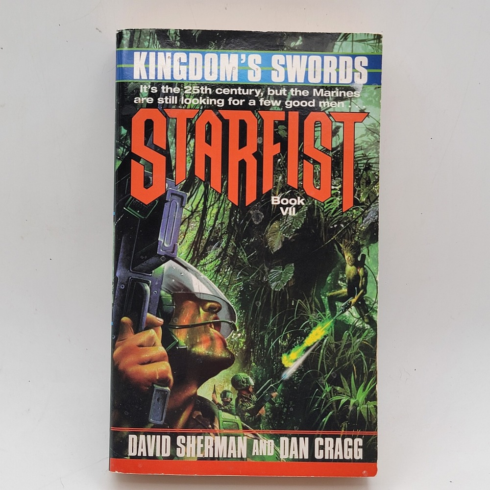 David Sherman Kingdom's Swords Paperback 1st Printing Starfist Book VII Good